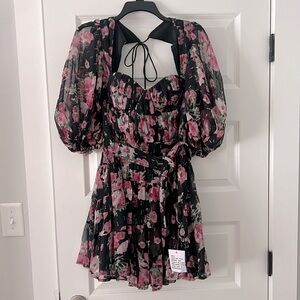 Floral Mini Dress